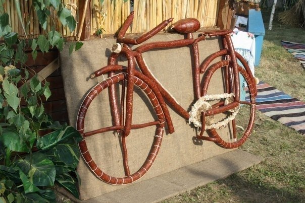 велосипед - колбласа